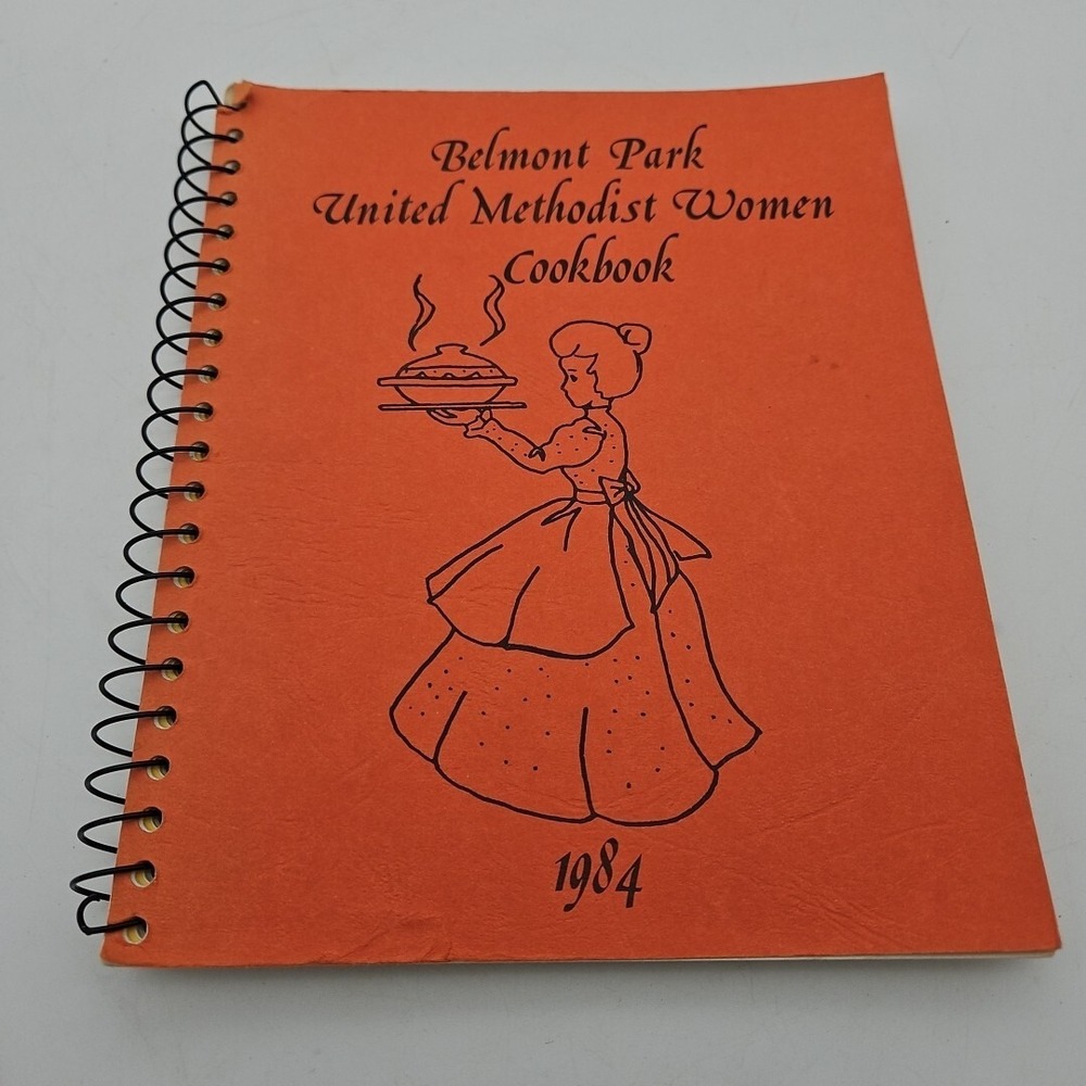 Vintage Cookbook Belmont Park‎ United Methodist Women Cookbook 1984 VTG
